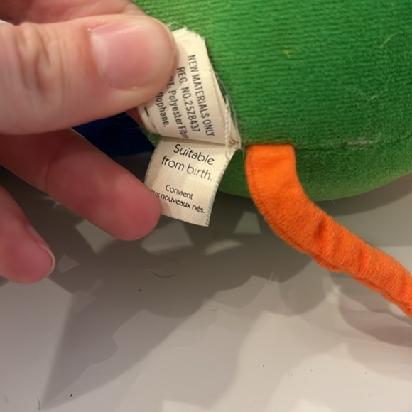 Jellycat Jellybaby Infant Baby Giraffe Chime Plush Toy - Retired - Picture 10 of 10